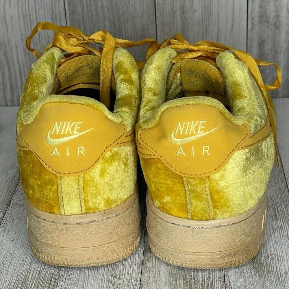 Nike Air Force 1 LV8 ‘Mineral Gold’ Sneakers Kids Size 7Y Youth 8.5 Women - Picture 5 of 8